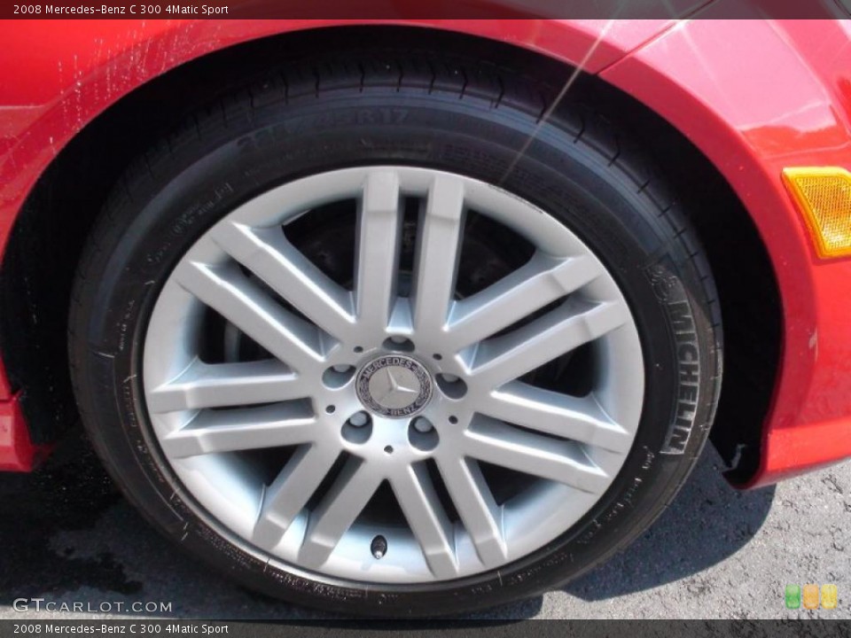 2008 Mercedes-Benz C 300 4Matic Sport Wheel and Tire Photo #38006410