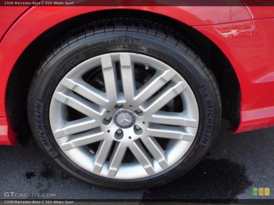 2008 Mercedes-Benz C 300 4Matic Sport Wheel and Tire Photo #38006426