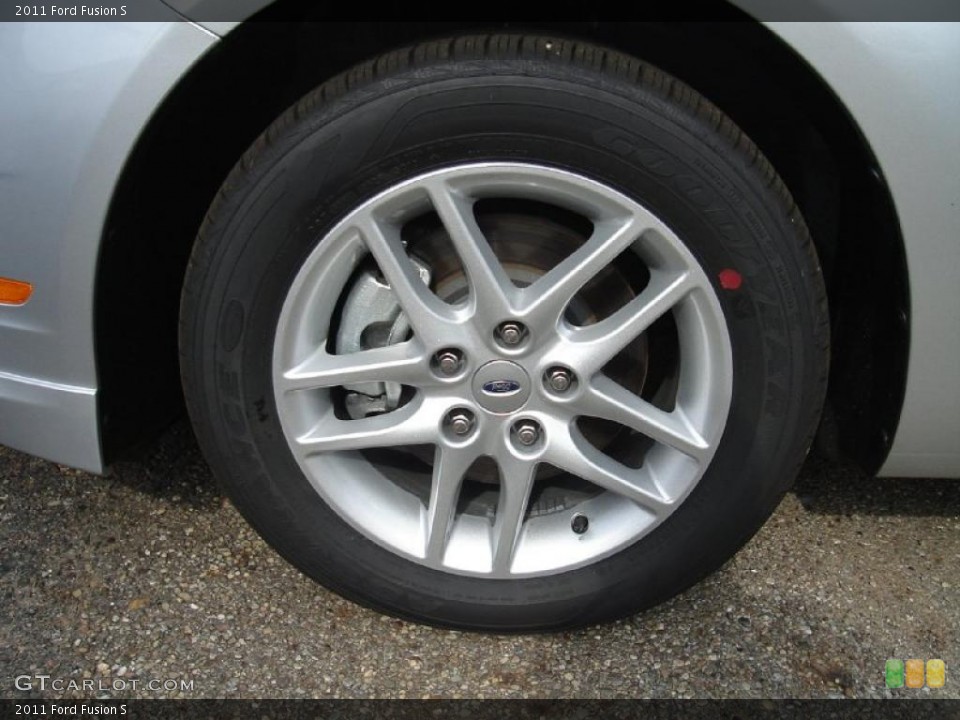 2011 Ford Fusion S Wheel and Tire Photo #38006446