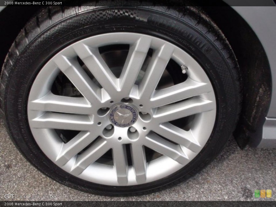 2008 Mercedes-Benz C 300 Sport Wheel and Tire Photo #38006830