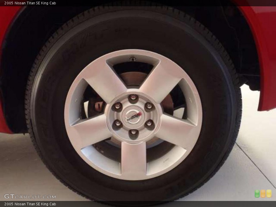 2005 Nissan Titan SE King Cab Wheel and Tire Photo #38009302