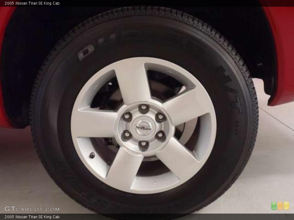 2005 Nissan Titan SE King Cab Wheel and Tire Photo #38009318