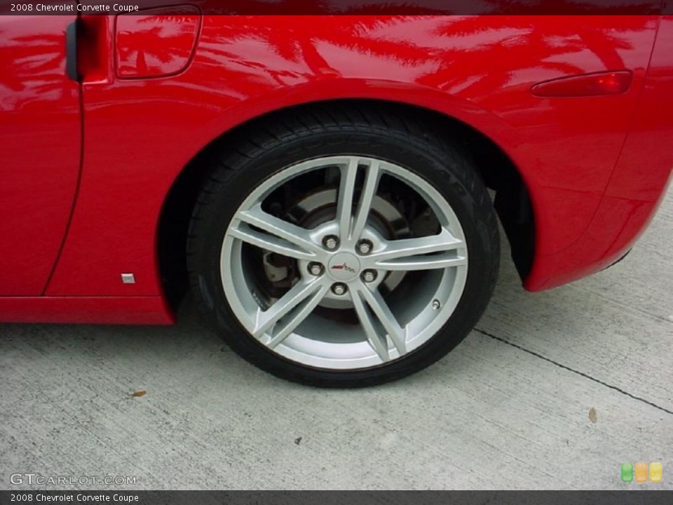 2008 Chevrolet Corvette Coupe Wheel and Tire Photo #38011340