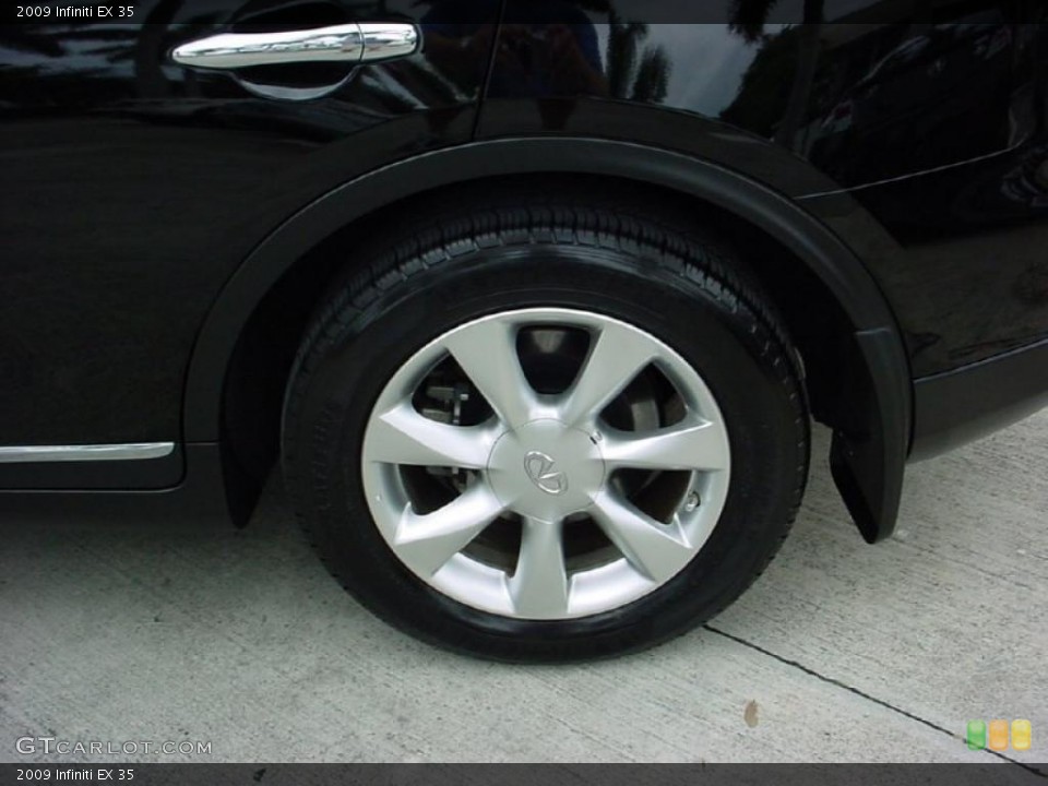 2009 Infiniti EX 35 Wheel and Tire Photo #38011824