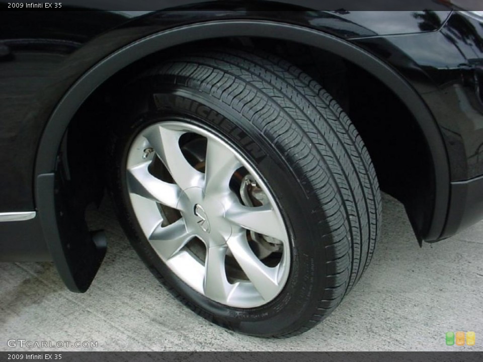 2009 Infiniti EX 35 Wheel and Tire Photo #38012100