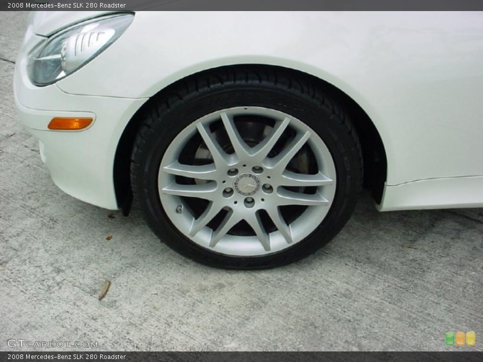 2008 Mercedes-Benz SLK 280 Roadster Wheel and Tire Photo #38014036