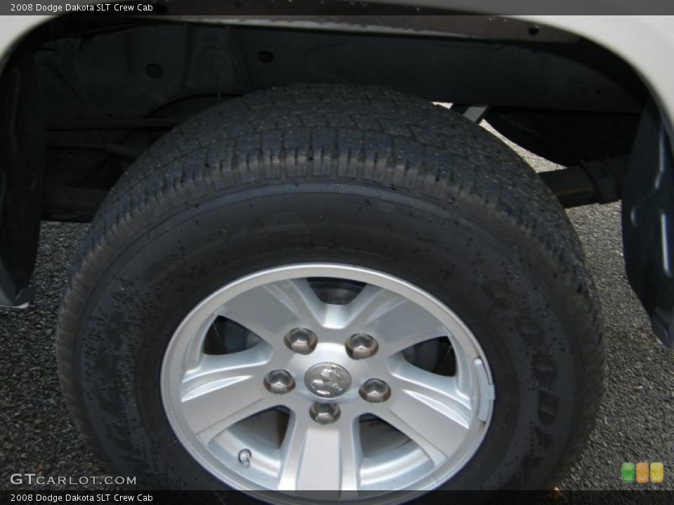 2008 Dodge Dakota SLT Crew Cab Wheel and Tire Photo #38015420