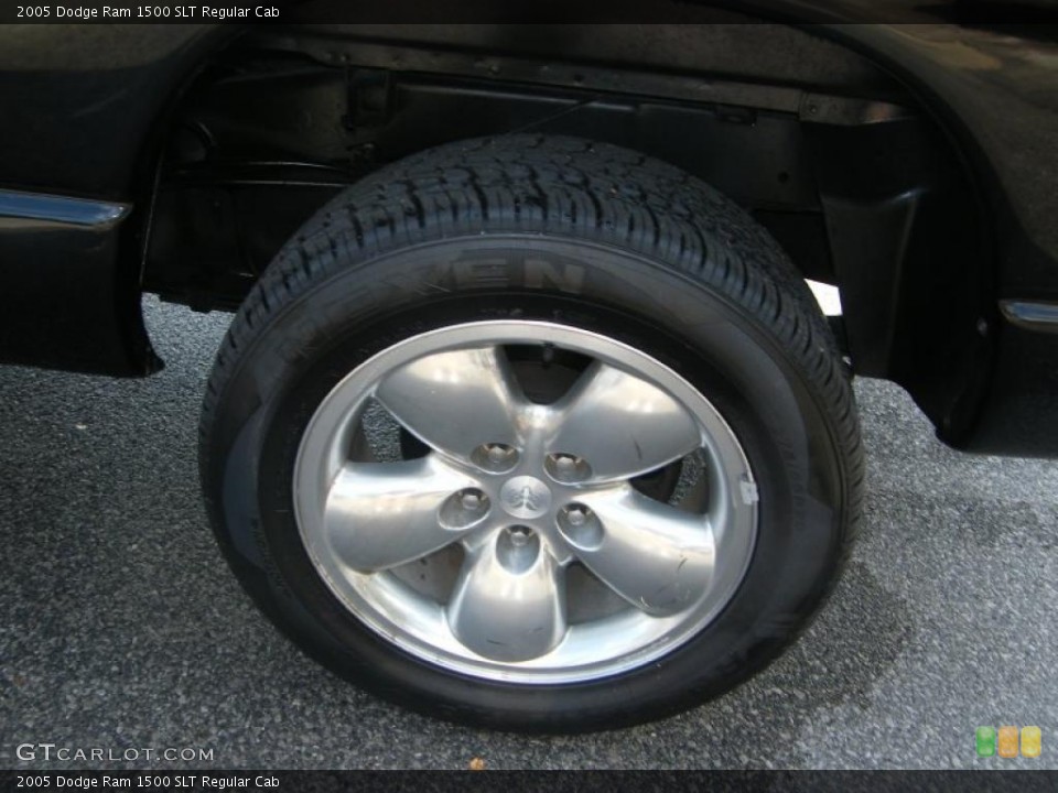 2005 Dodge Ram 1500 SLT Regular Cab Wheel and Tire Photo #38015900