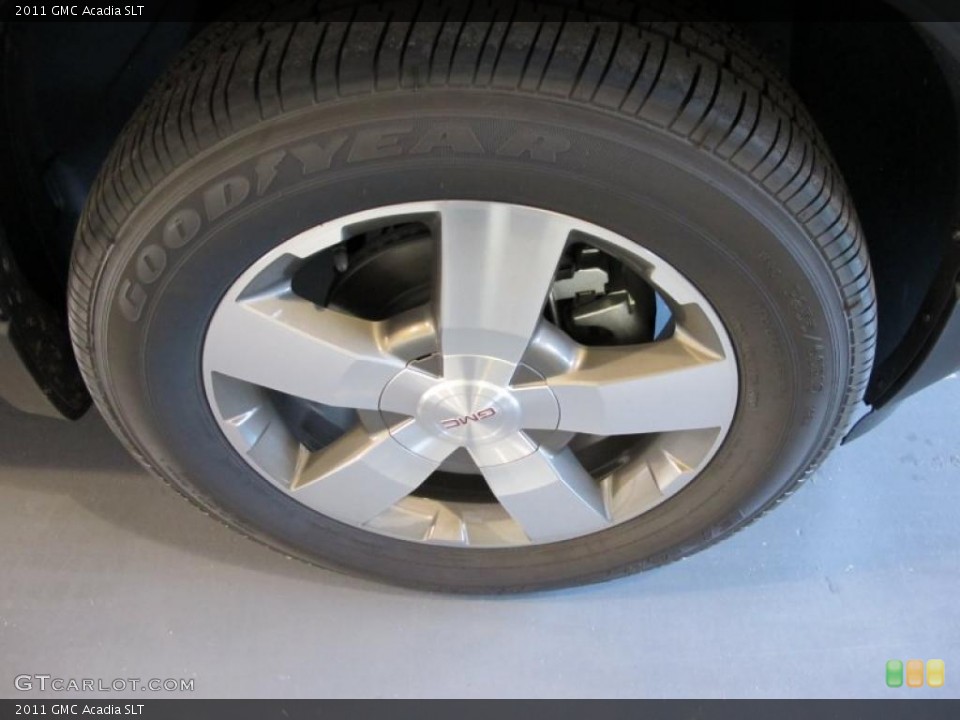 2011 GMC Acadia SLT Wheel and Tire Photo #38017300