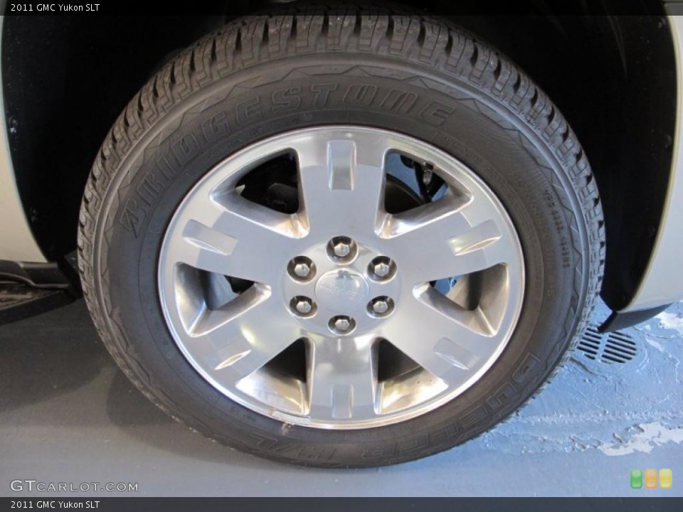 2011 GMC Yukon SLT Wheel and Tire Photo #38017632