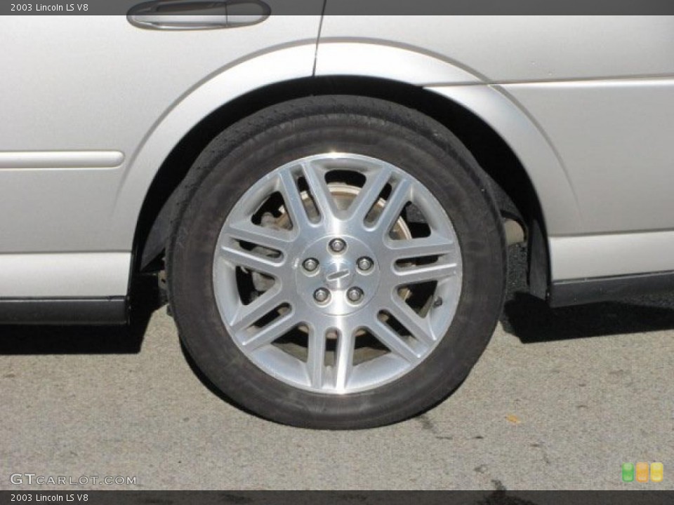 2003 Lincoln LS V8 Wheel and Tire Photo #38018960