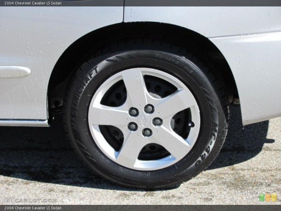 2004 Chevrolet Cavalier LS Sedan Wheel and Tire Photo #38024404