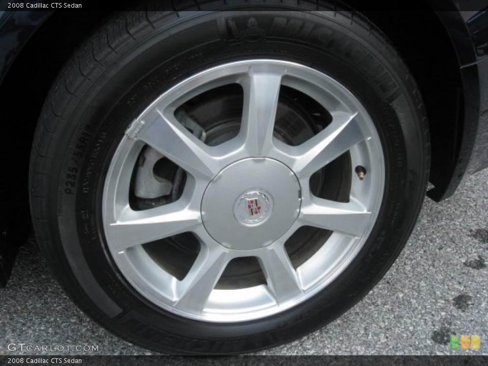 2008 Cadillac CTS Sedan Wheel and Tire Photo #38024972
