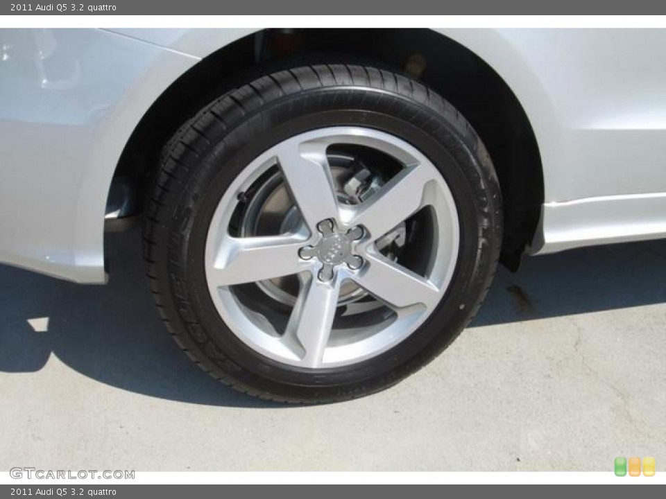 2011 Audi Q5 3.2 quattro Wheel and Tire Photo #38027054