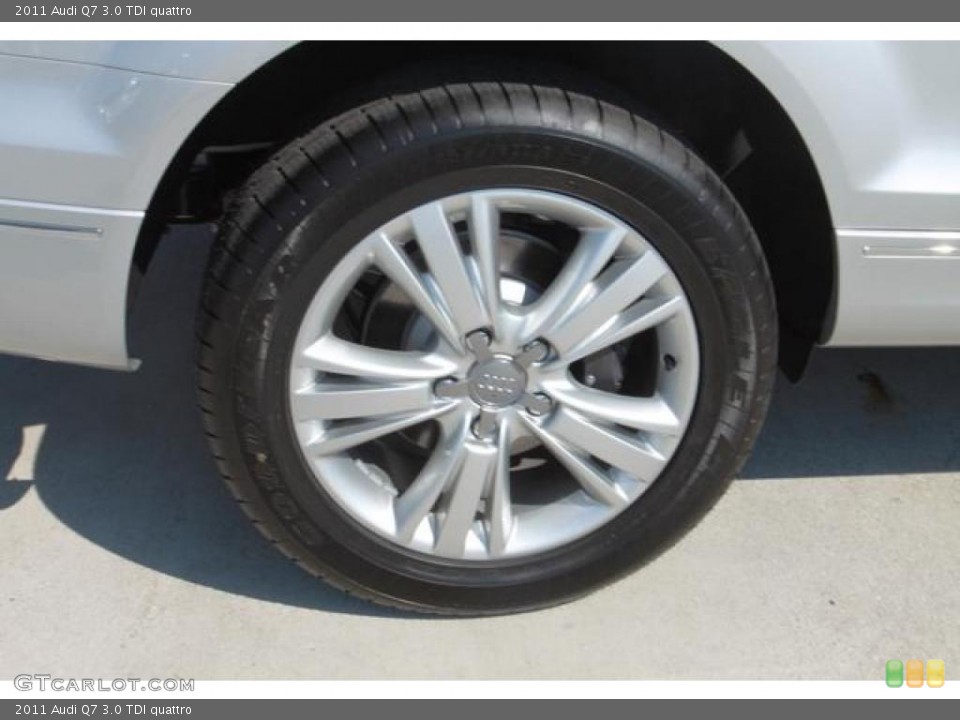 2011 Audi Q7 3.0 TDI quattro Wheel and Tire Photo #38027138