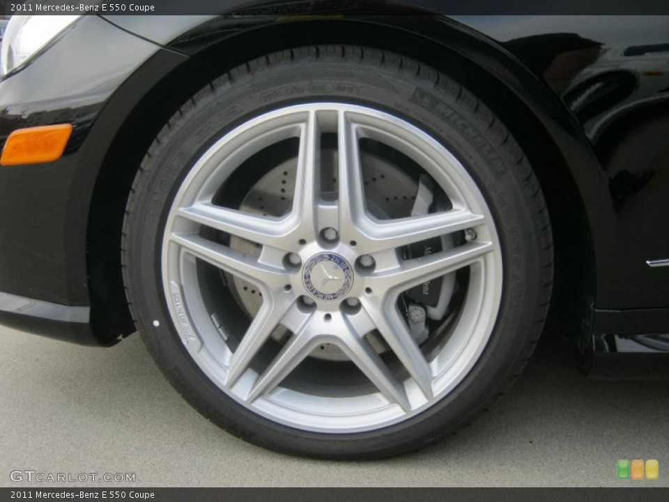 2011 Mercedes-Benz E 550 Coupe Wheel and Tire Photo #38028742