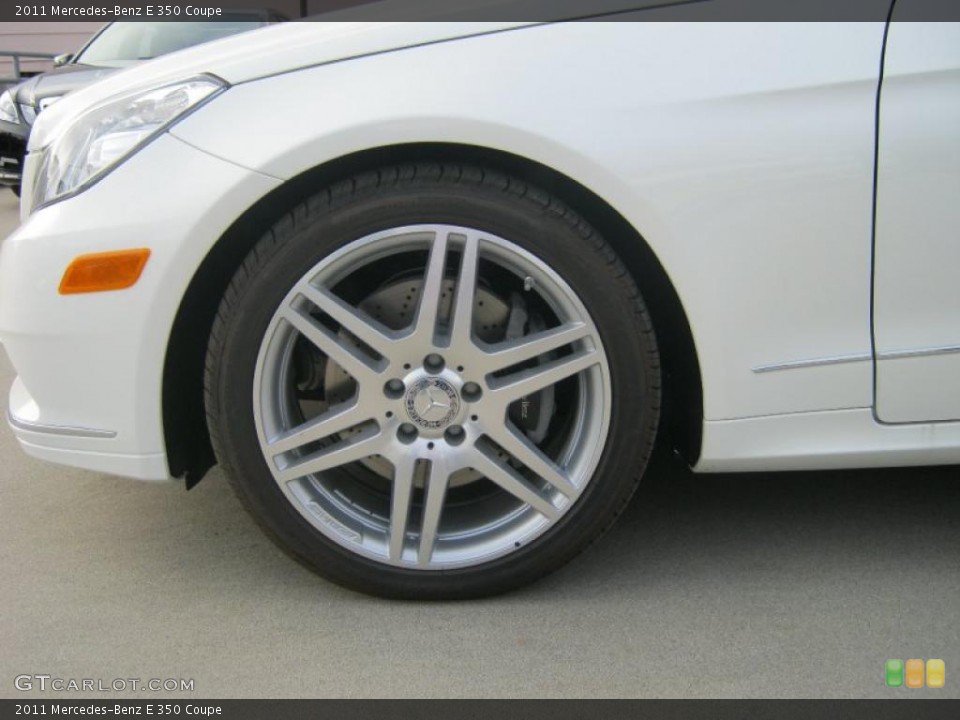 2011 Mercedes-Benz E 350 Coupe Wheel and Tire Photo #38028822