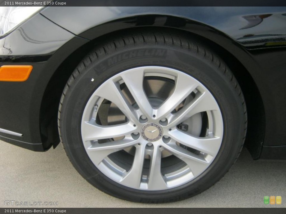 2011 Mercedes-Benz E 350 Coupe Wheel and Tire Photo #38028902