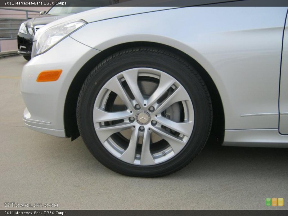 2011 Mercedes-Benz E 350 Coupe Wheel and Tire Photo #38028990