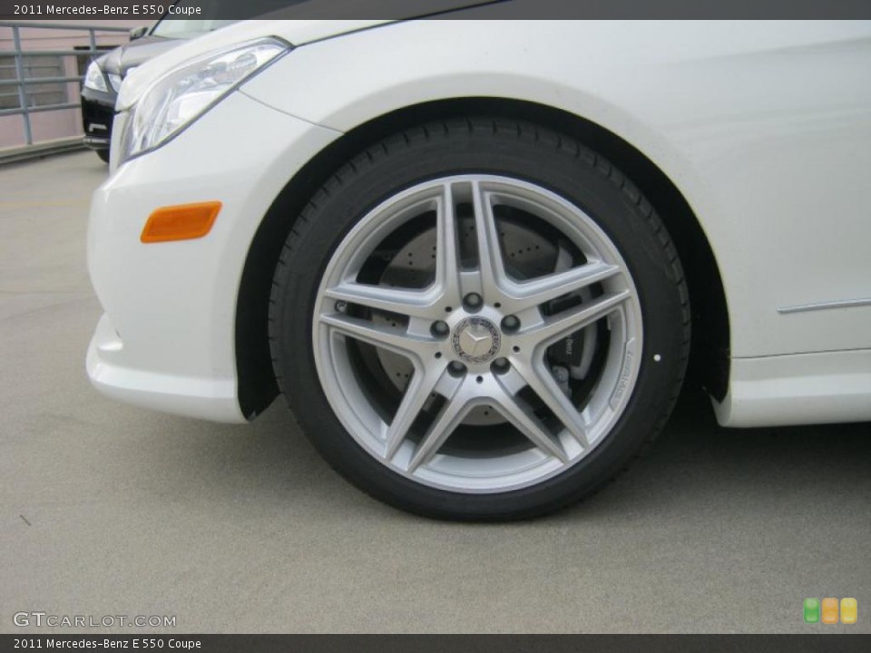 2011 Mercedes-Benz E 550 Coupe Wheel and Tire Photo #38029094