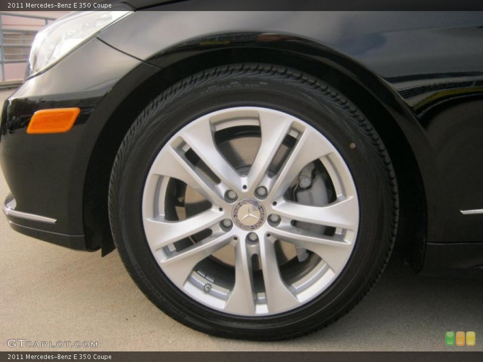 2011 Mercedes-Benz E 350 Coupe Wheel and Tire Photo #38029310