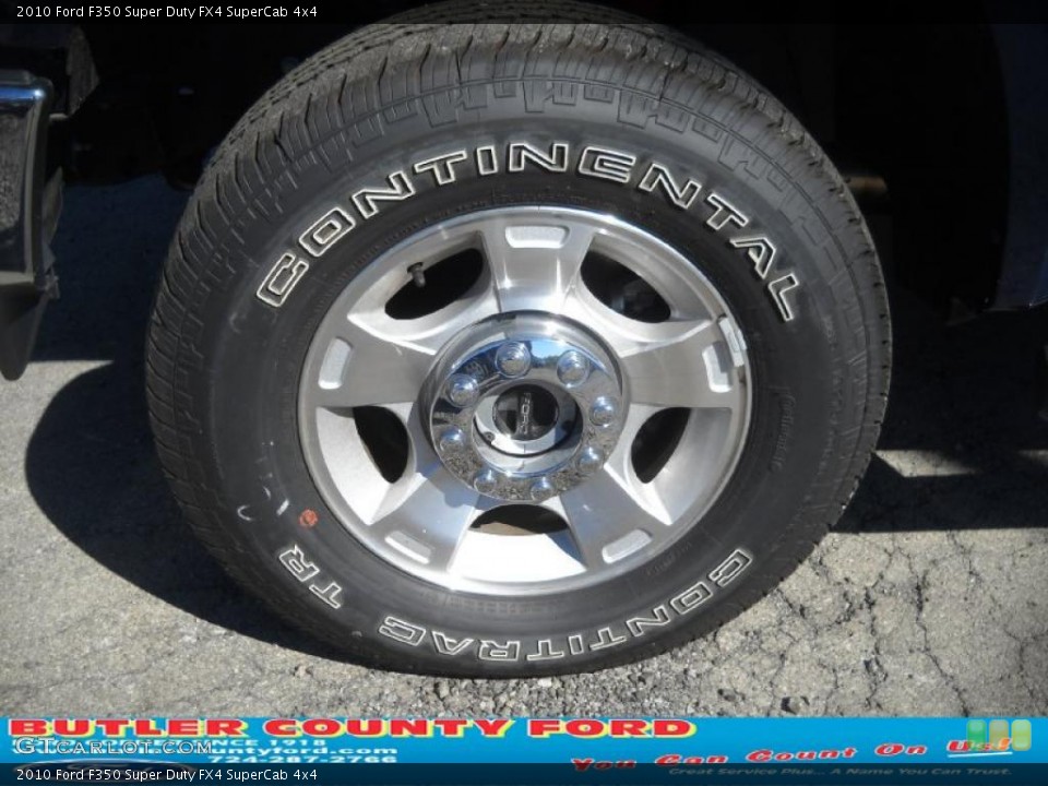 2010 Ford F350 Super Duty Wheels and Tires