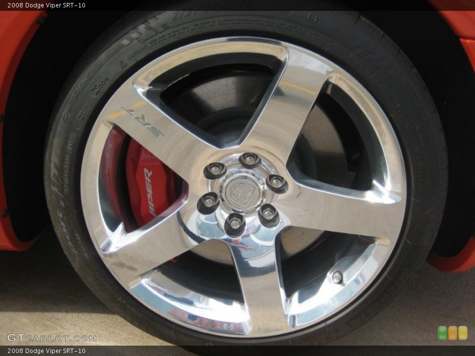 2008 Dodge Viper SRT-10 Wheel and Tire Photo #38041214