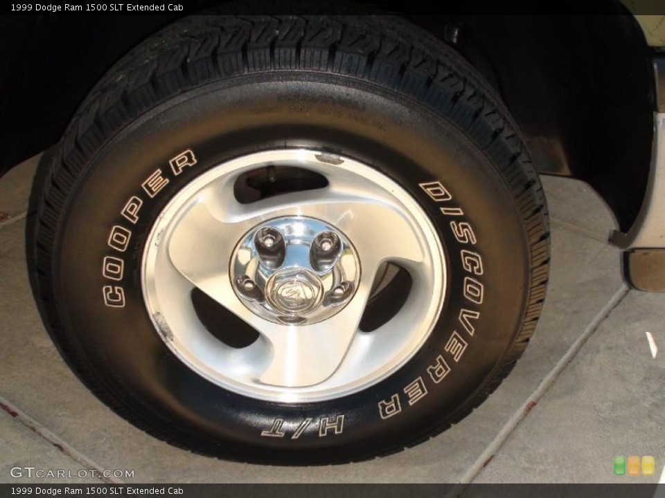 1999 Dodge Ram 1500 SLT Extended Cab Wheel and Tire Photo #38041598