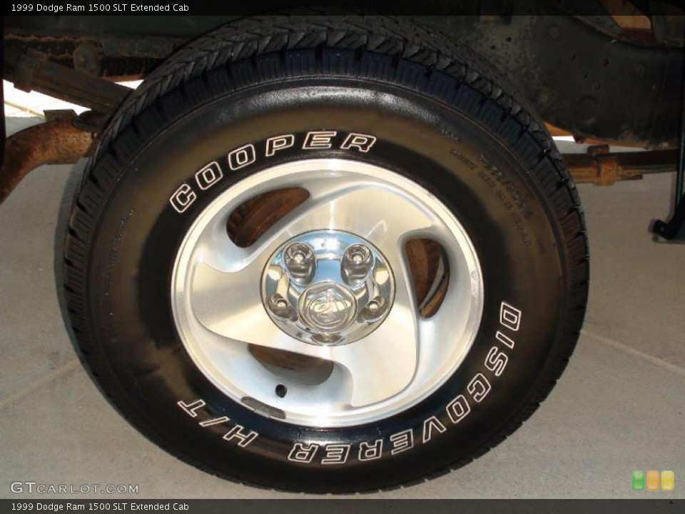 1999 Dodge Ram 1500 SLT Extended Cab Wheel and Tire Photo #38041613