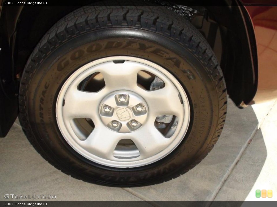 2007 Honda Ridgeline RT Wheel and Tire Photo #38042302