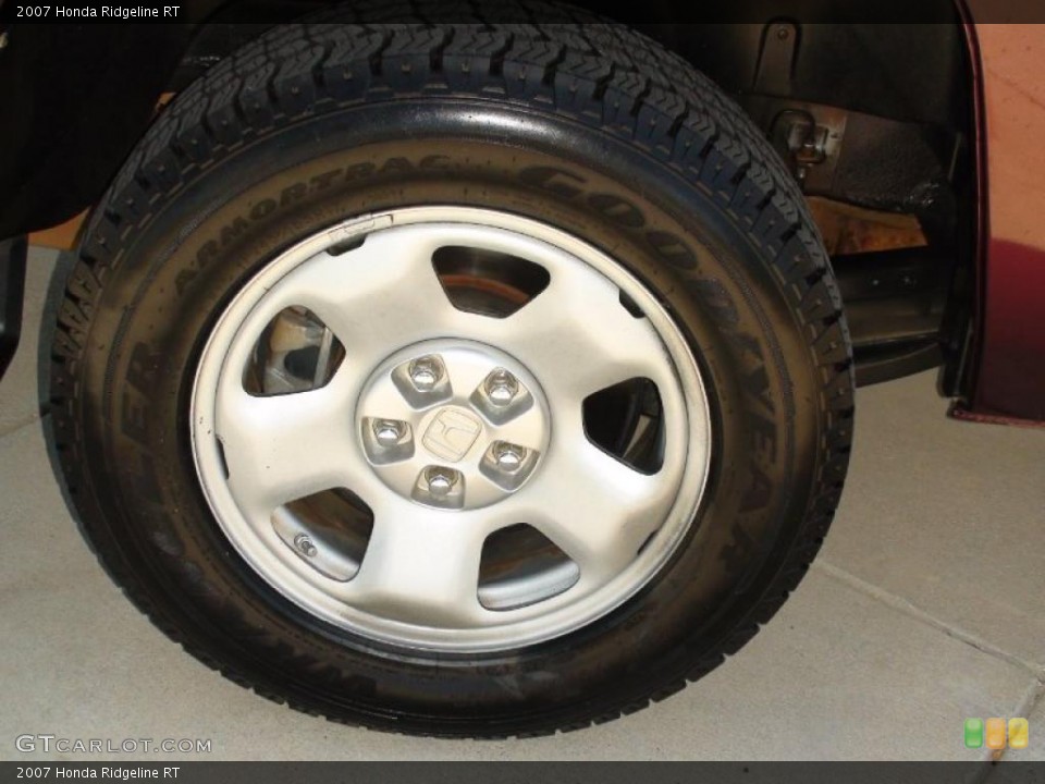 2007 Honda Ridgeline RT Wheel and Tire Photo #38042326