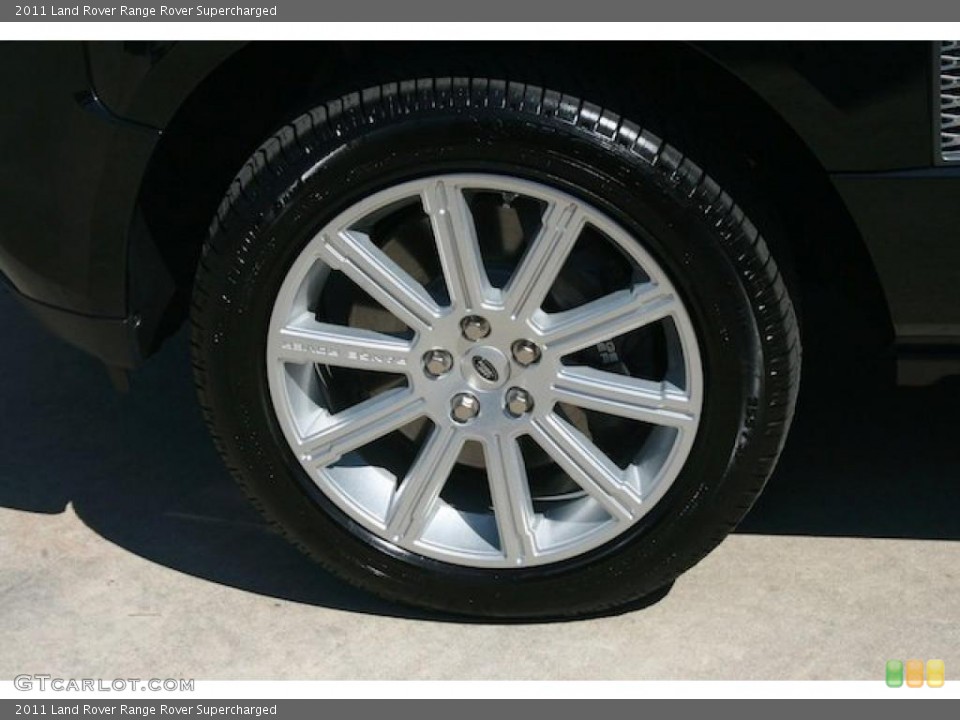 2011 Land Rover Range Rover Supercharged Wheel and Tire Photo #38046044