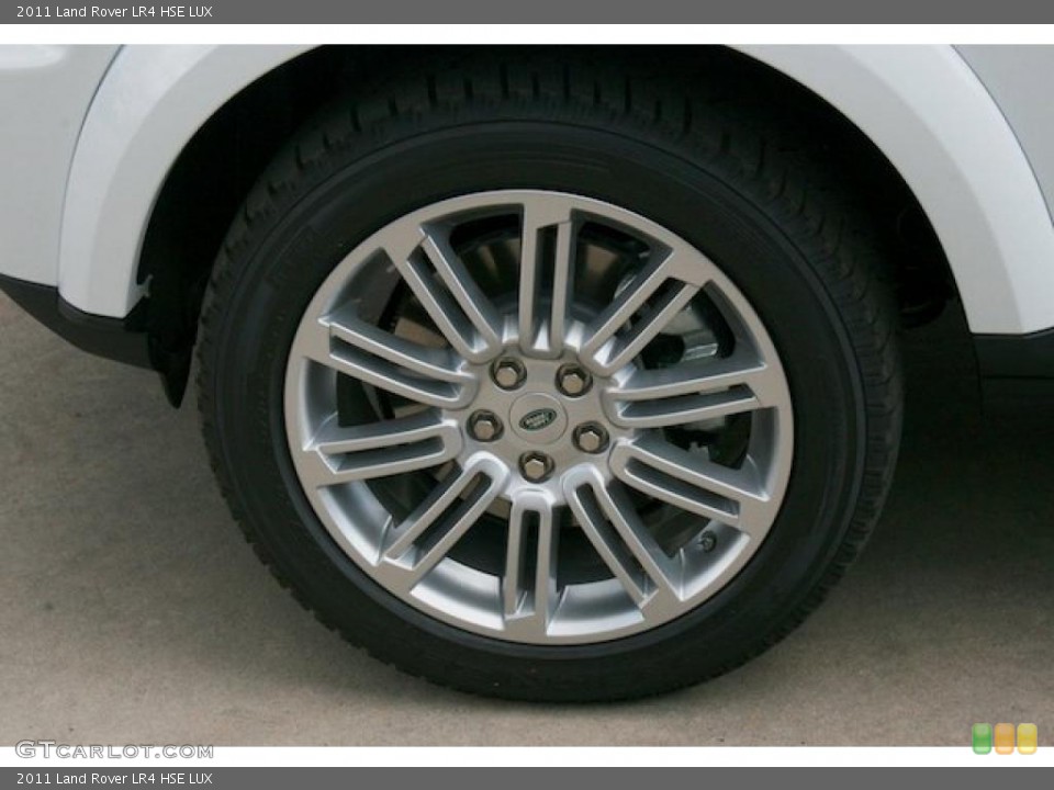 2011 Land Rover LR4 HSE LUX Wheel and Tire Photo #38046684