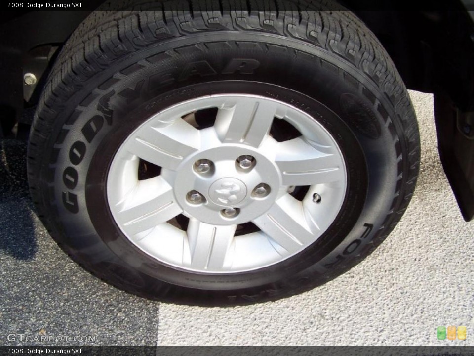 2008 Dodge Durango SXT Wheel and Tire Photo #38050477