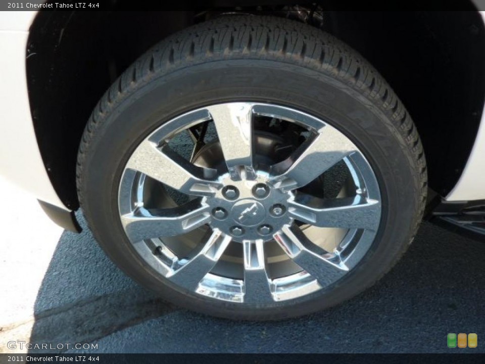 2011 Chevrolet Tahoe LTZ 4x4 Wheel and Tire Photo #38051201