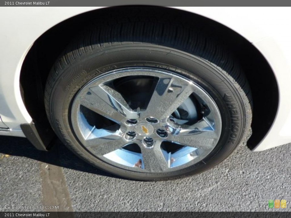 2011 Chevrolet Malibu LT Wheel and Tire Photo #38054410