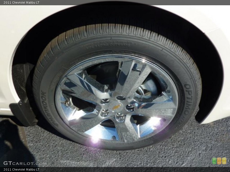 2011 Chevrolet Malibu LT Wheel and Tire Photo #38055062