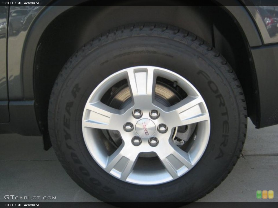 2011 GMC Acadia SLE Wheel and Tire Photo #38056250