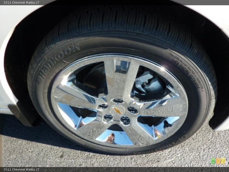 2011 Chevrolet Malibu LT Wheel and Tire Photo #38058150