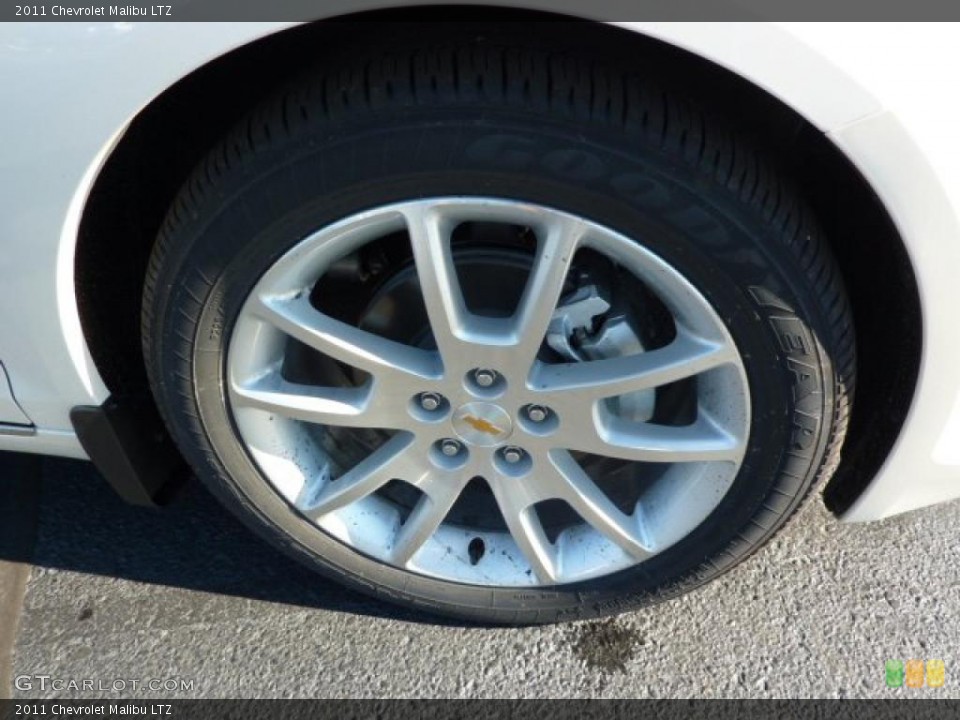 2011 Chevrolet Malibu LTZ Wheel and Tire Photo #38058456
