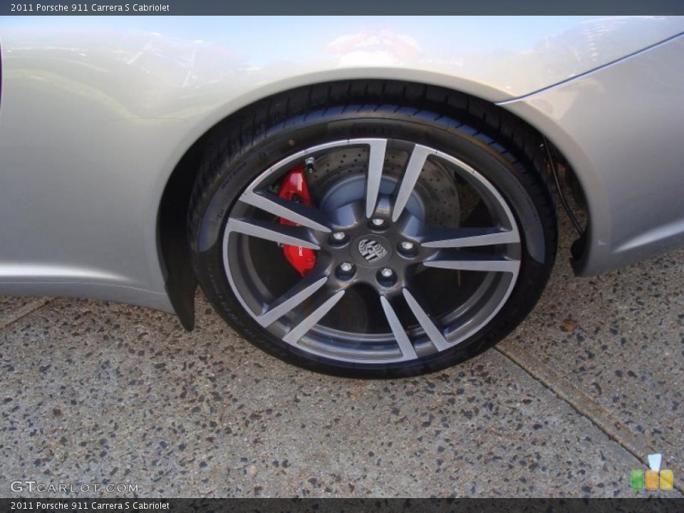 2011 Porsche 911 Carrera S Cabriolet Wheel and Tire Photo #38065500