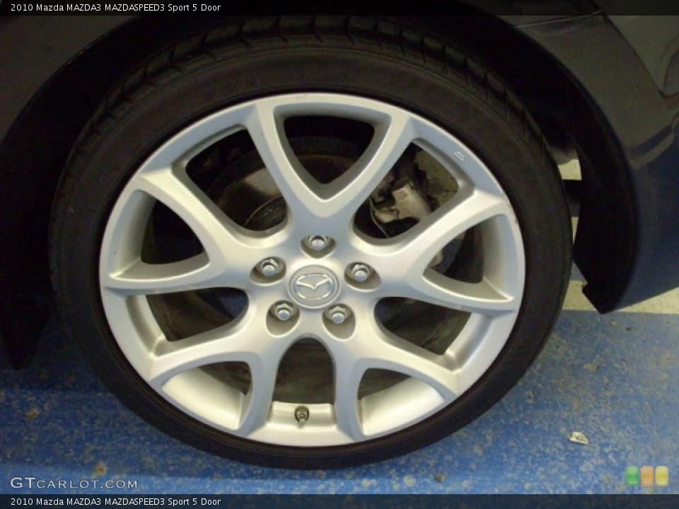 2010 Mazda MAZDA3 MAZDASPEED3 Sport 5 Door Wheel and Tire Photo #38067004