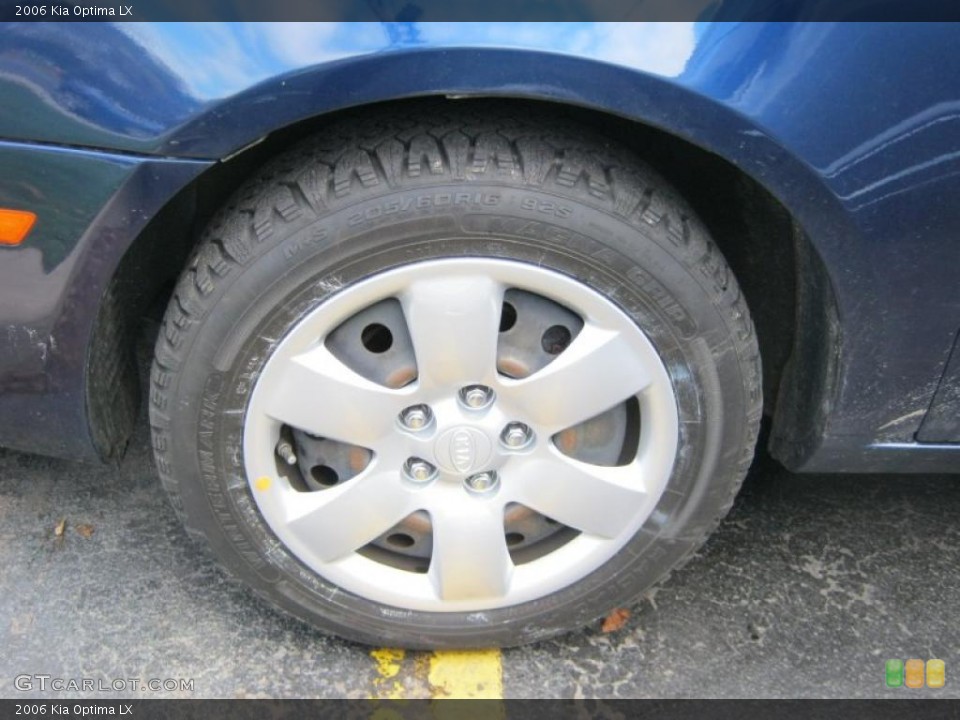 2006 Kia Optima LX Wheel and Tire Photo #38067919