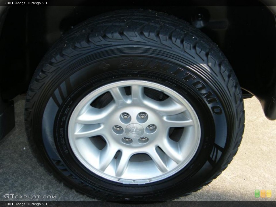 2001 Dodge Durango SLT Wheel and Tire Photo #38069721