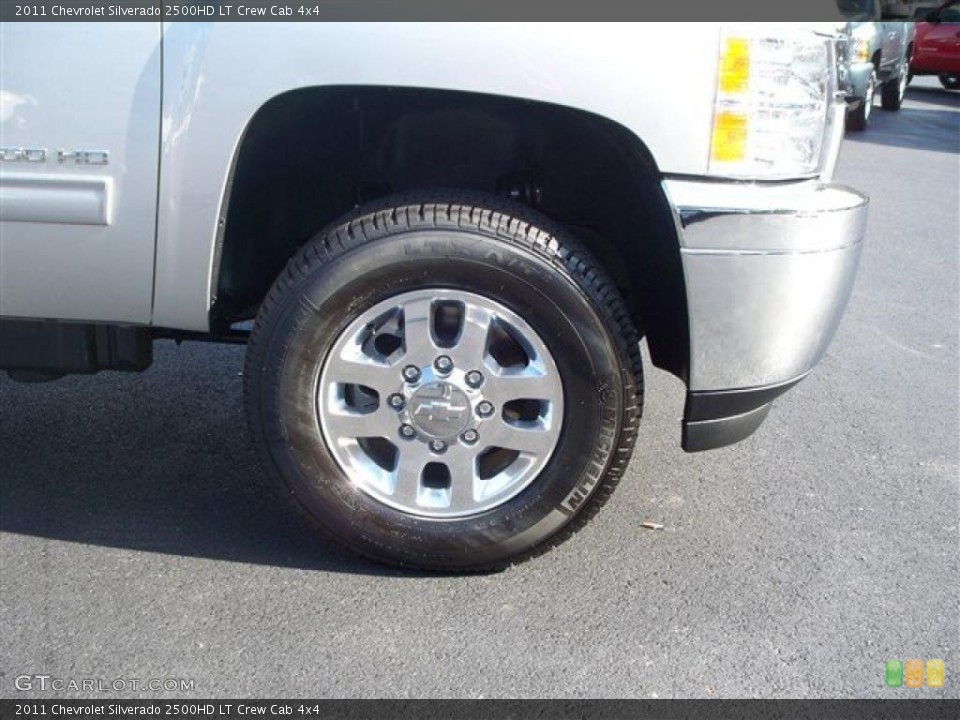 2011 Chevrolet Silverado 2500HD LT Crew Cab 4x4 Wheel and Tire Photo #38072273