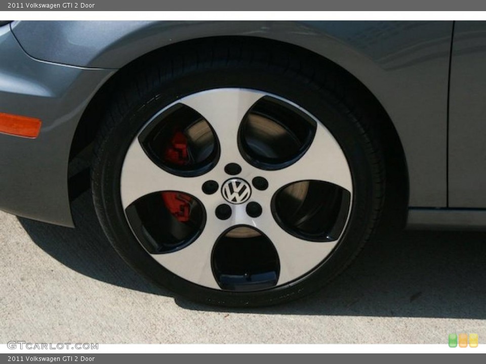 2011 Volkswagen GTI 2 Door Wheel and Tire Photo #38077855