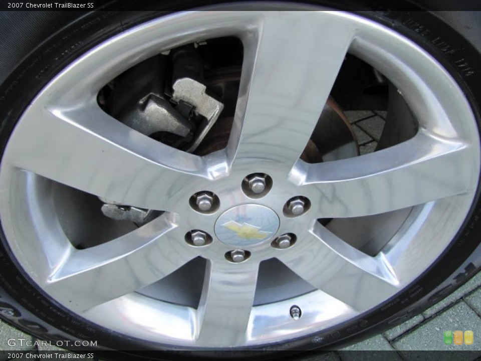 2007 Chevrolet TrailBlazer SS Wheel and Tire Photo #38080215