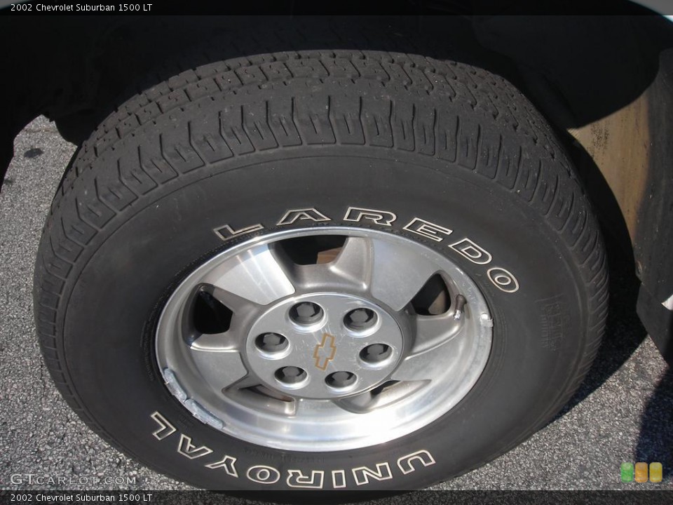 2002 Chevrolet Suburban 1500 LT Wheel and Tire Photo #38081387