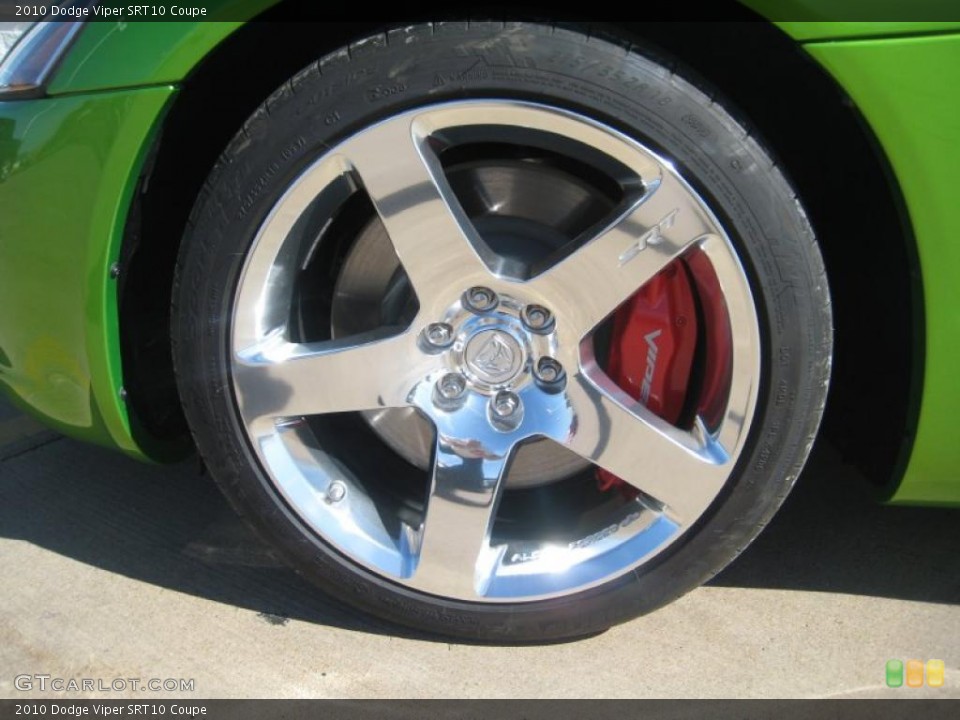 2010 Dodge Viper SRT10 Coupe Wheel and Tire Photo #38085391
