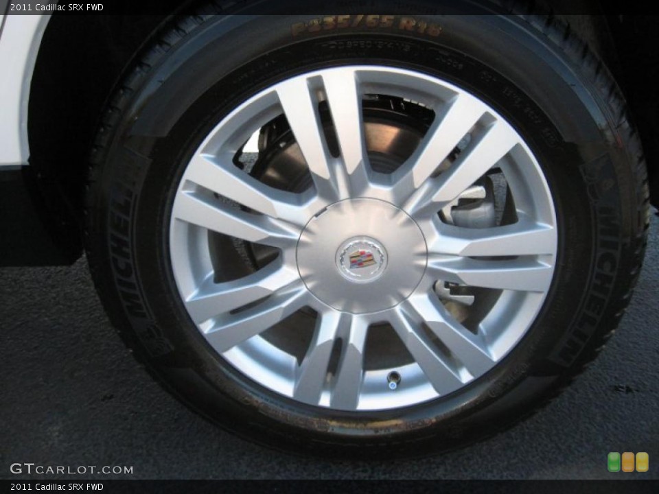 2011 Cadillac SRX FWD Wheel and Tire Photo #38087327